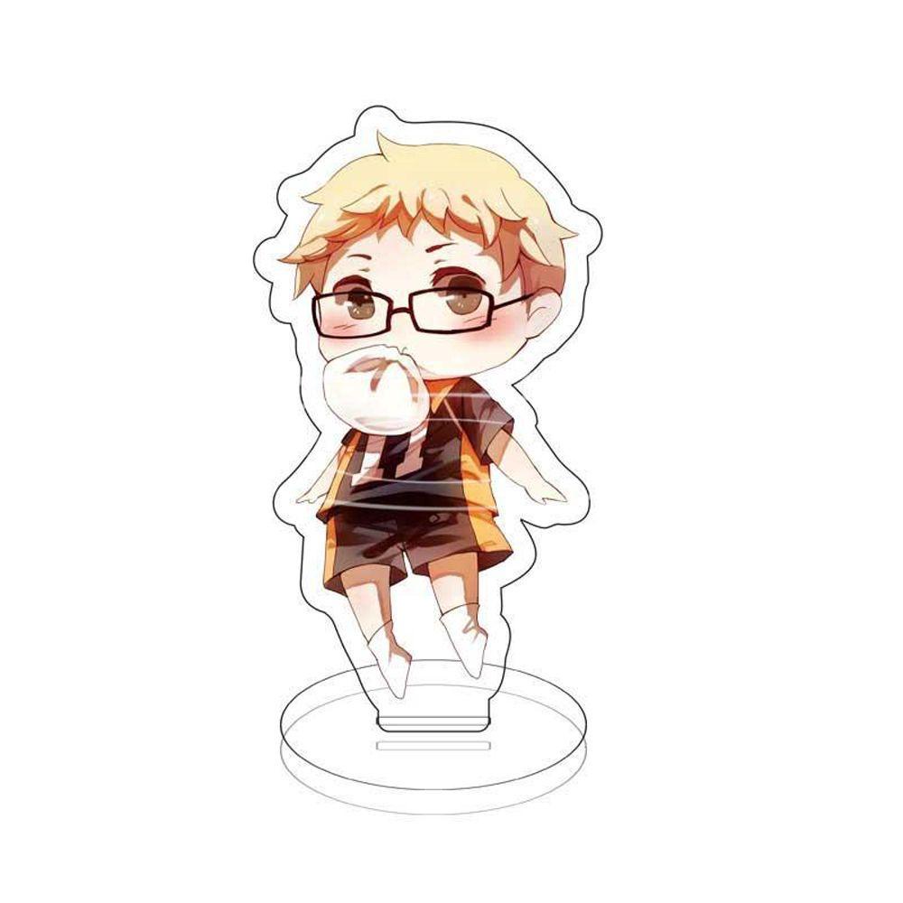Mô Hình Nhân Vật Anime Hai Mặt Bằng Acrylic Đứng