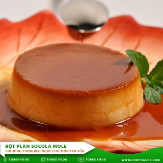 BỘT PLAN SOCOLA MOLE (Gói 1KG) - Pudding Thơm Béo Ngậy Cho Món Trà Sữa