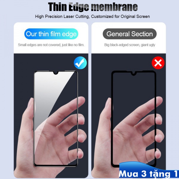 Kính cường lực bảo vệ màn hình toàn diện cho For iPhone 5 5s 6 6s SE 7 8 X XS XR 11 12 Mini Pro MAX Plus Samsung A10 A10S M10 A20 A30 A40S A71 A80S A81 A50S M30S M30 A30S A70 A70S