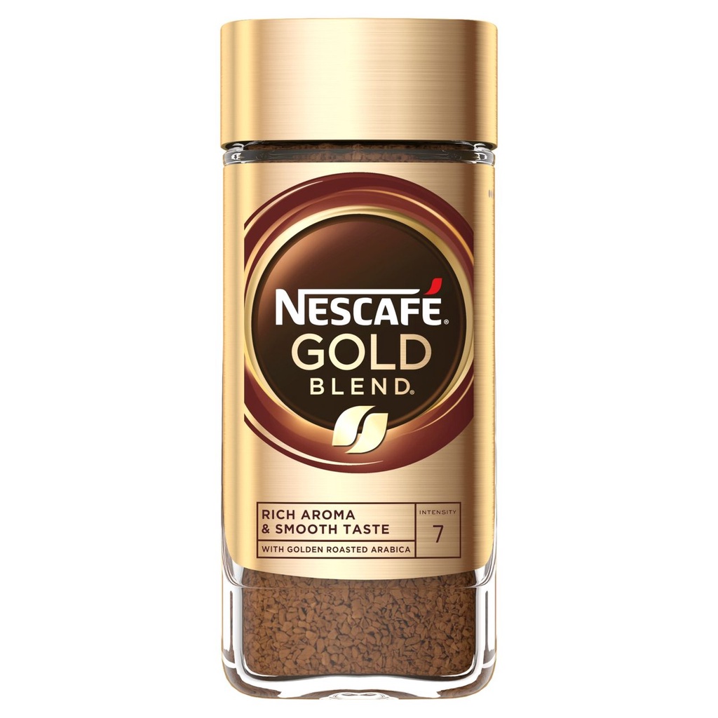 Combo 1 hũ Cà Phê Arabica nguyên chất hoà tan Nescafé Gold Blend (100g) + 1 hộp bột kem pha café Coffee Mate (450g)
