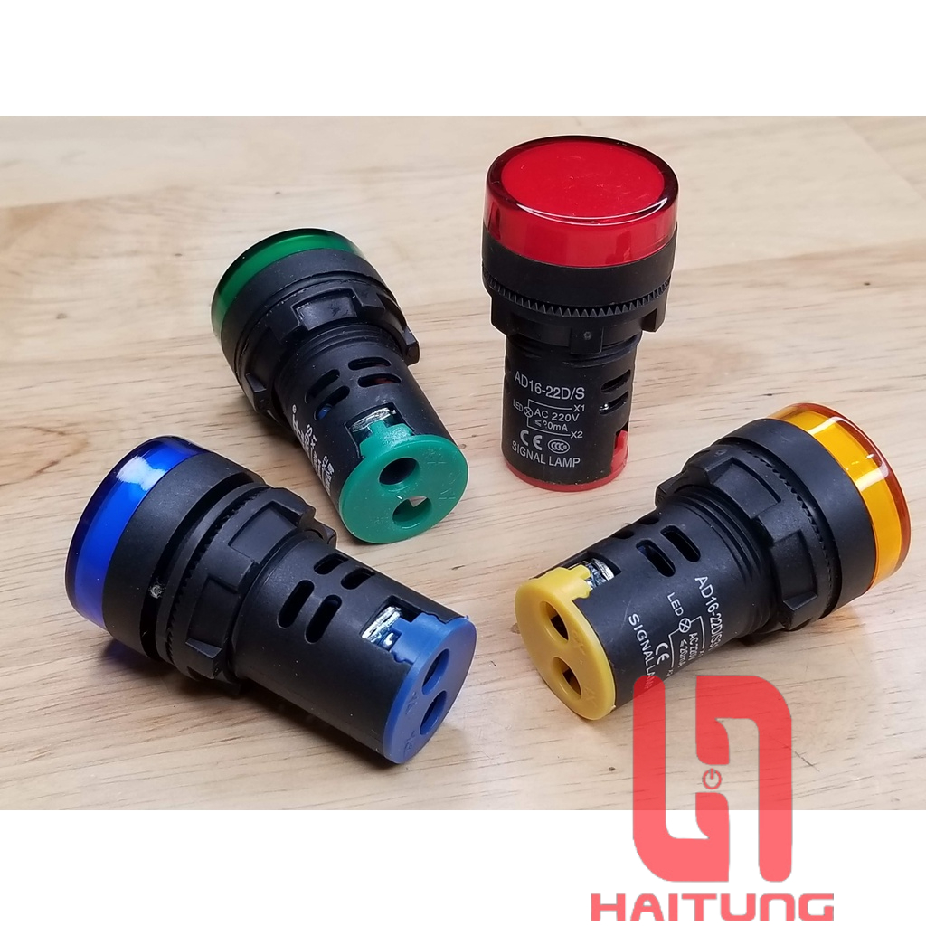 Đèn Led Báo Pha Phi 22mm , Led Báo Pha Tủ Điện 380V