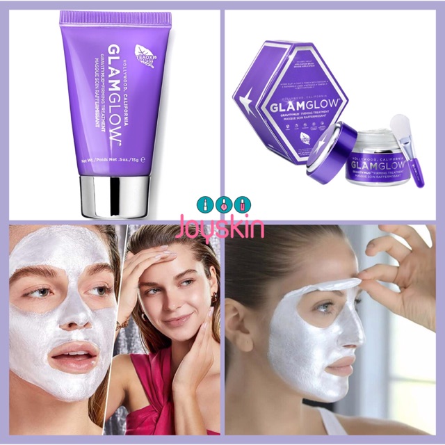 Mặt nạ chống lão hoá nâng cơ dạng lột Glamglow Gravitymud