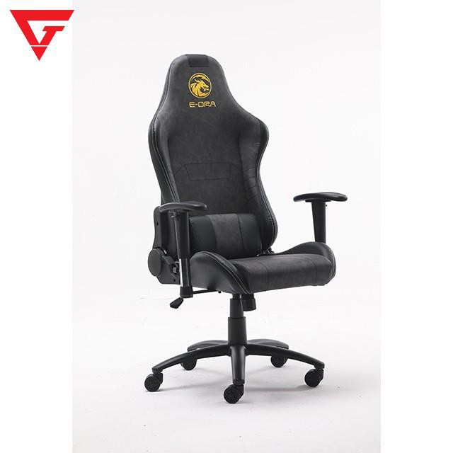 Ghế Gaming E-Dra Midnight EGC205 Black/Gray Dành cho game thủ, streamer, làm việc studio - Bảo hành chính hãng 24 tháng