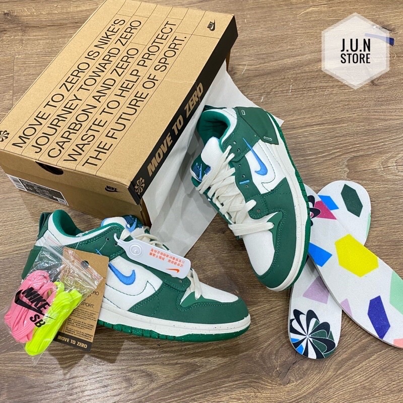 GIÀY THỂ THAO SB DISRUPT2 GREEN WHITE LAI AU [ FREESHIP + BOX]
