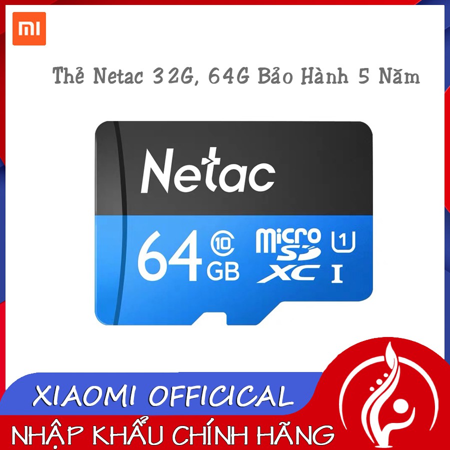 Thẻ Nhớ Chính Hãng 32G Nettac Class10 Bảo Hành 5 Năm