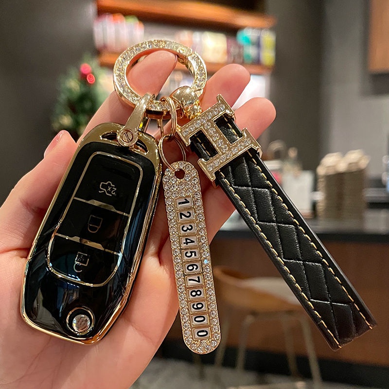 Vỏ Bảo Vệ Chìa Khóa Xe Hơi Ford Fusion Fiesta Escort Mondeo Everest Ranger S-Max Kuga 2