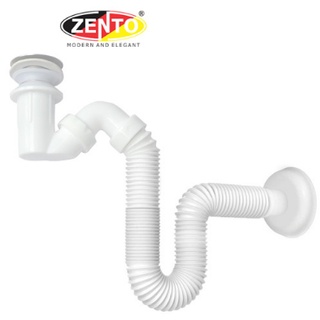 Bộ xi phông & ống xả mềm lavabo zxp028-w