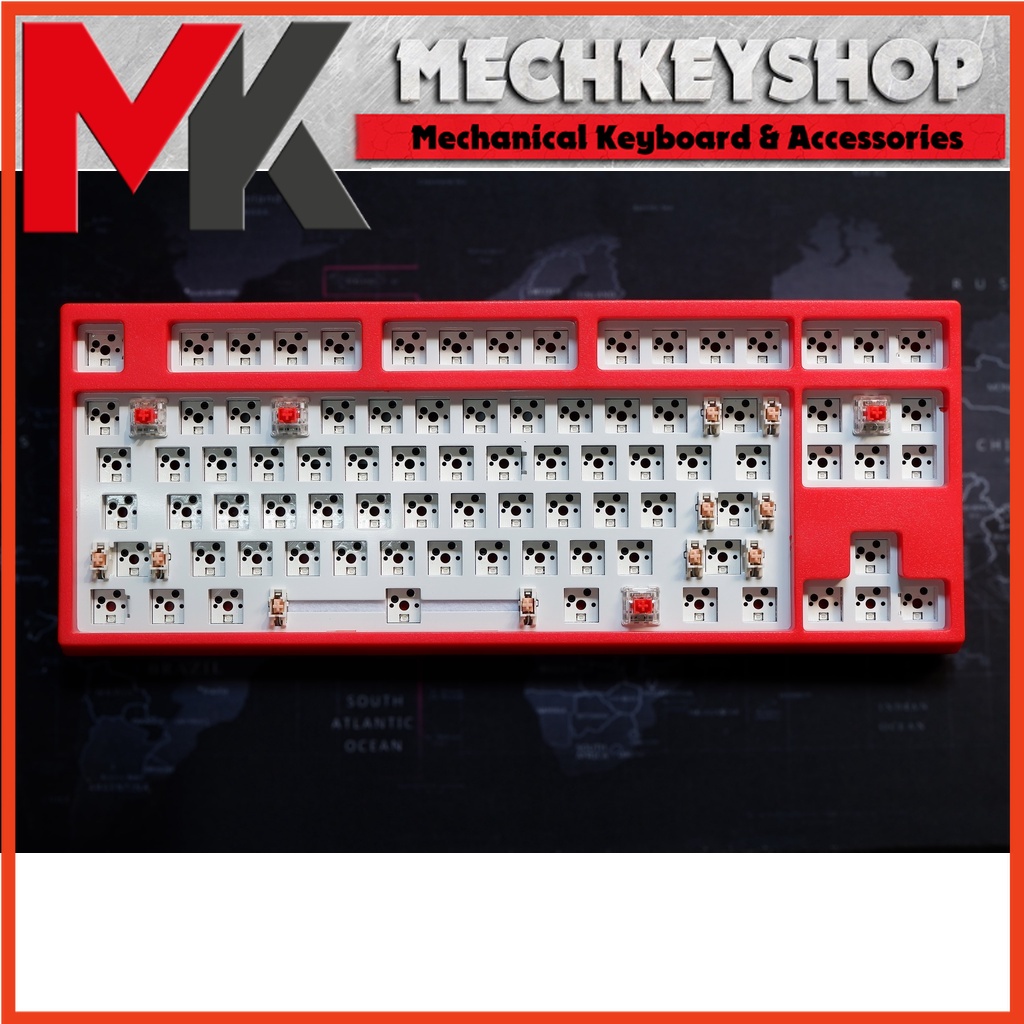 [Mã 44ELSALE2 giảm 7% đơn 300K] Bộ kit bàn phím cơ Keycool KC87 3 chế độ kết nối, mạch hotswap xuôi, RGB GZ87 M3