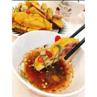 🌿 [ NowShip ] Gà ủ muối hoa tiêu / gà ta ( khay nữa con )