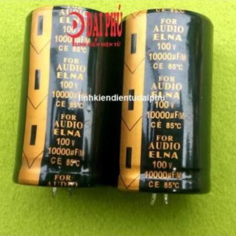 Tụ Elna 10000uf 100V for audio