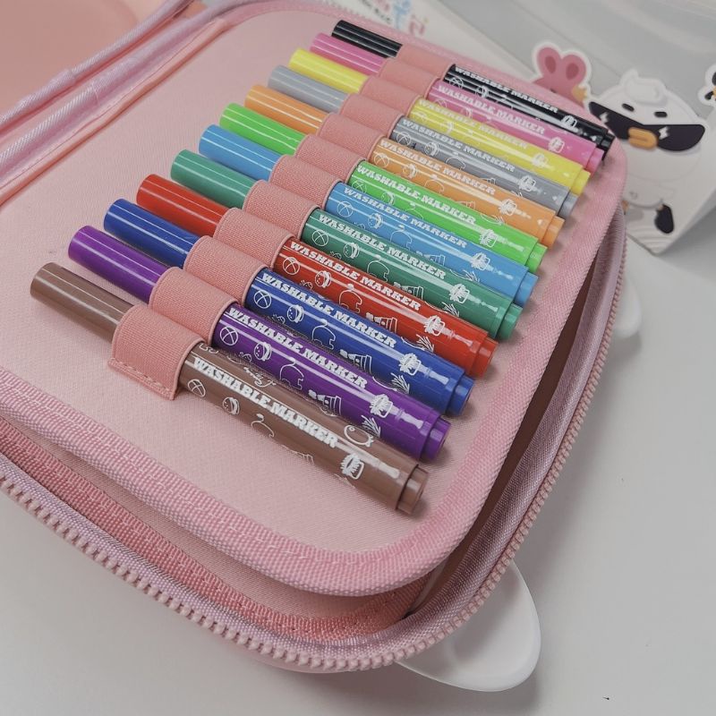 Bộ bút màu cao cấp, kèm hộp đựng màu siêu xinh KOOOL