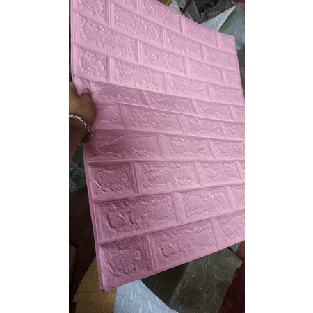 Xốp dán tường 3d vân gạch loại 5mm siêu rẻ