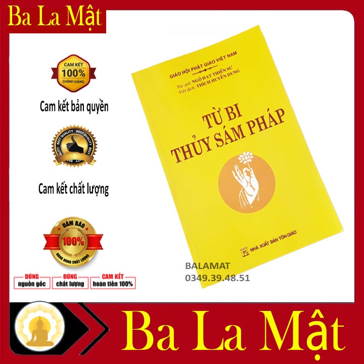 Sách - Kinh Từ Bi Thủy Sám Pháp