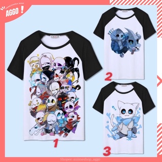 Áo Thun Tay Lửng Sans, Áo Thun Game Undertale [ IN THEO YÊU CẦU]