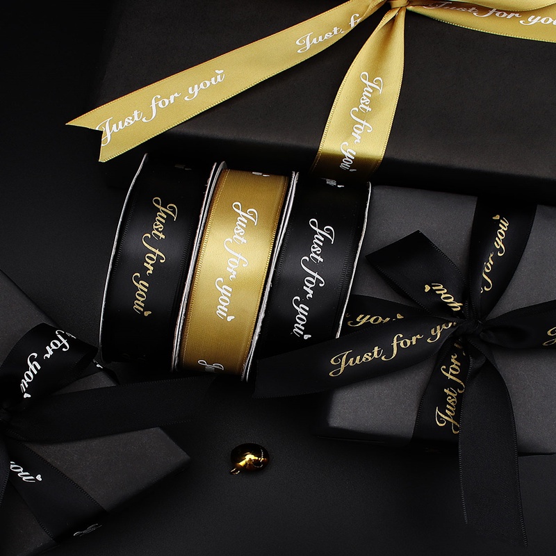 Cuộn Dây Ruy Băng Polyester 5m 25MM Dùng Làm Thẻ / Thắt Nơ DIY