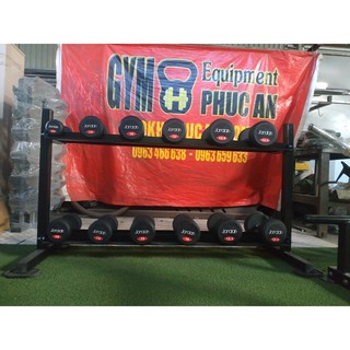 Giá để tạ tay 2 tầng