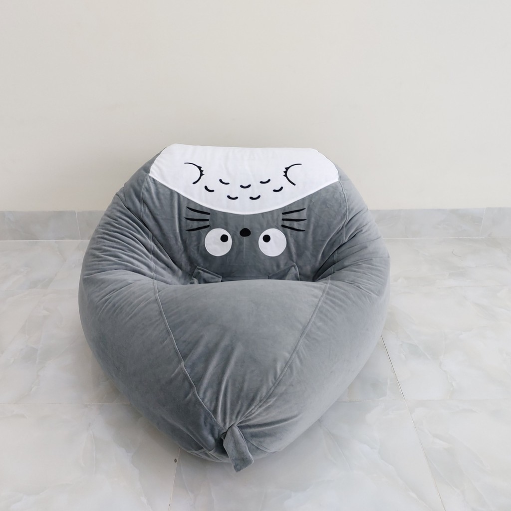 GHẾ LƯỜI GIỌT NƯỚC SIZE L TOTORO ( BAO GỒM HẠT XỐP)