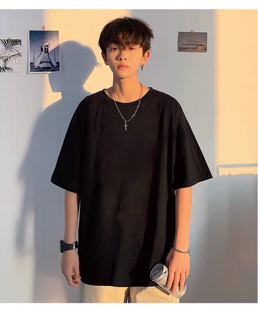 áo thun trơn tay lỡ | BigBuy360 - bigbuy360.vn