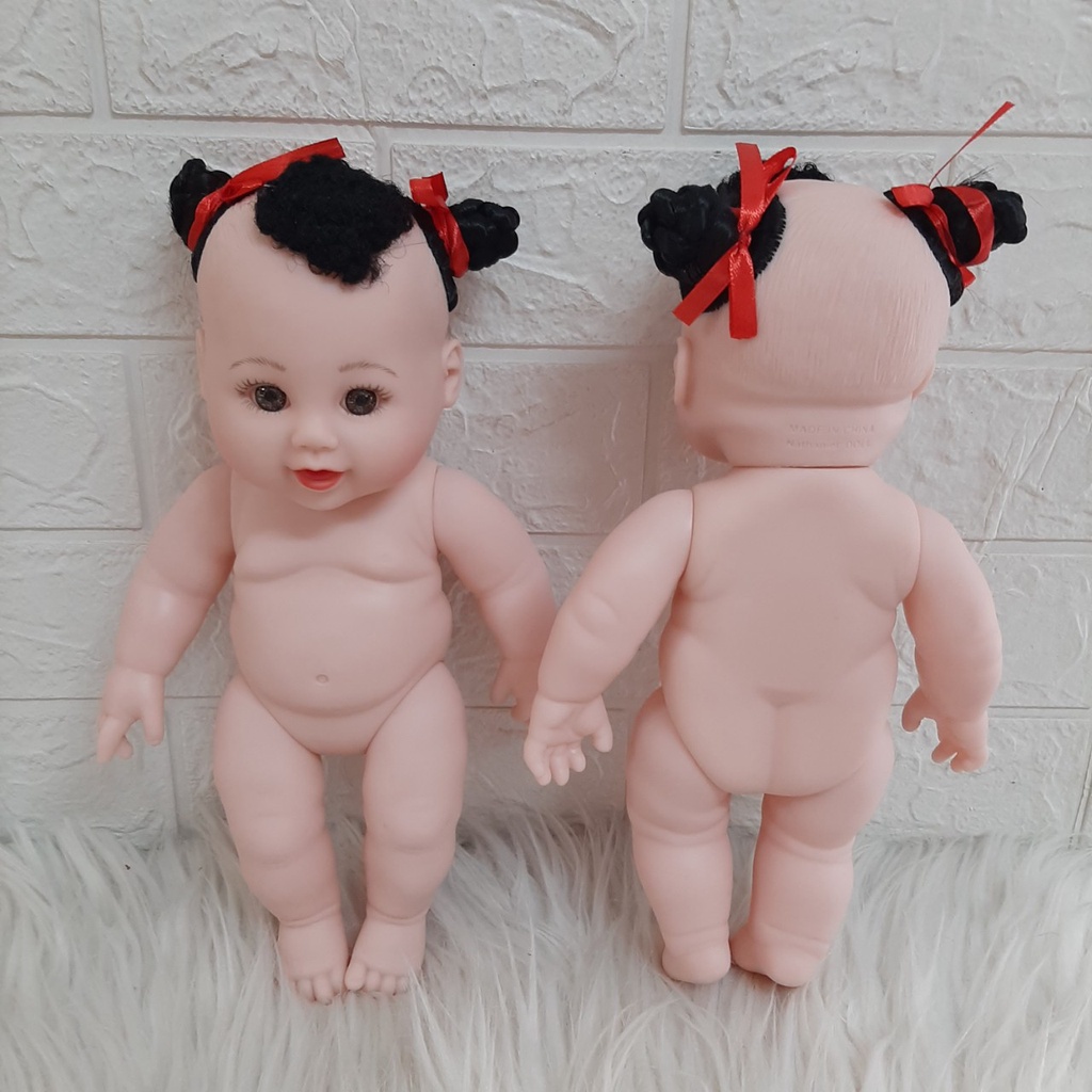 Búp Bê Cậu Bé Natra Tái Sinh Nhựa Mềm Cao Cấp 30 cm - Silicone Reborn Baby 12 icnh Nathaniel Doll