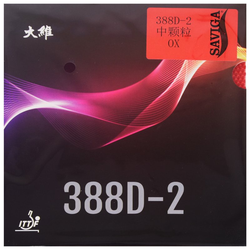 Mặt Vợt Bóng Bàn Gai Saviga 388D-2 ( Gai Dài Gai Thủ ) Chính Hãng