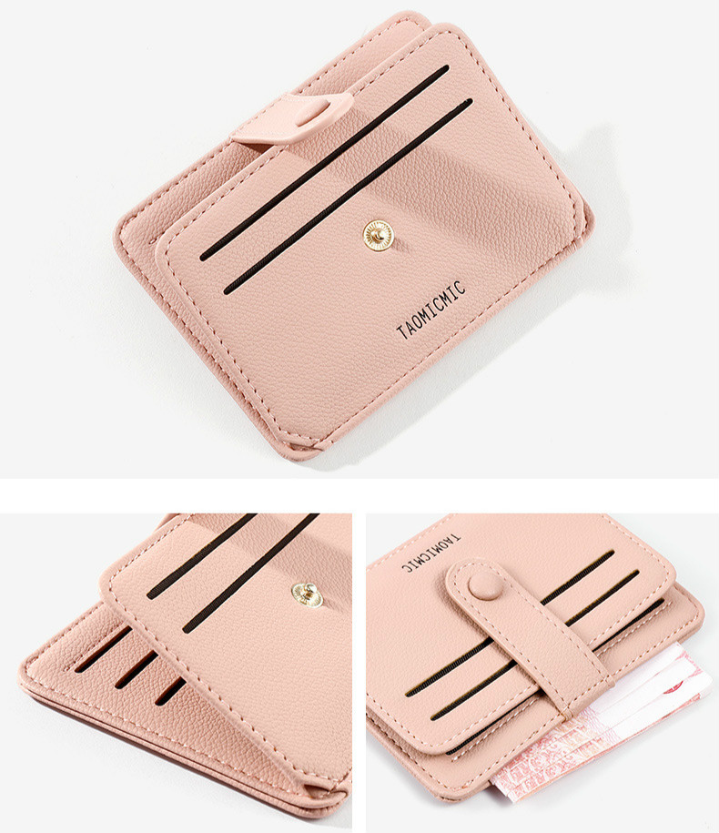 Ví Đựng Thẻ Đa Năng Thiết Kế Sáng Tạo Thời Trang Cho Nữ