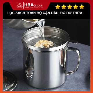 [ Hàng có sẵn ] - Ca lọc dầu inox thông minh