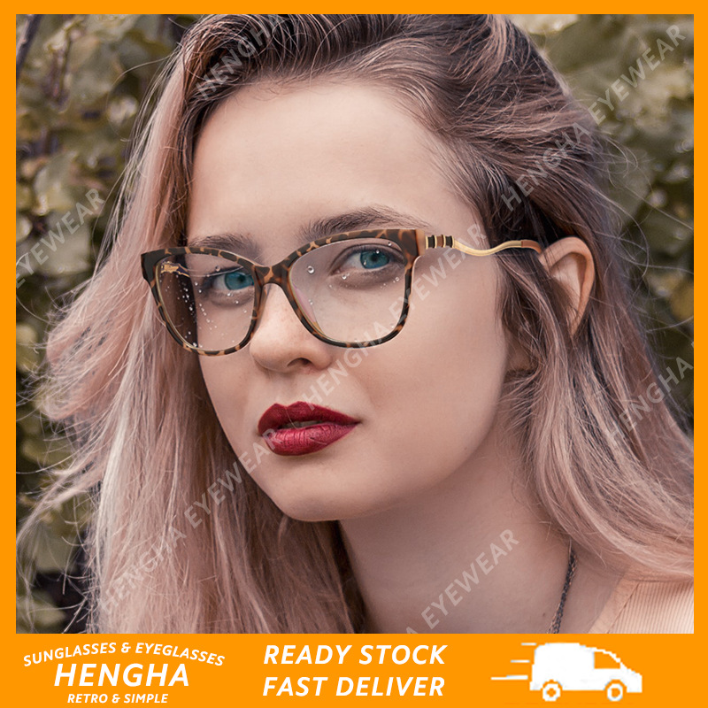 Mắt kính gọng mắt mèo phong cách phương tây retro nữ tính