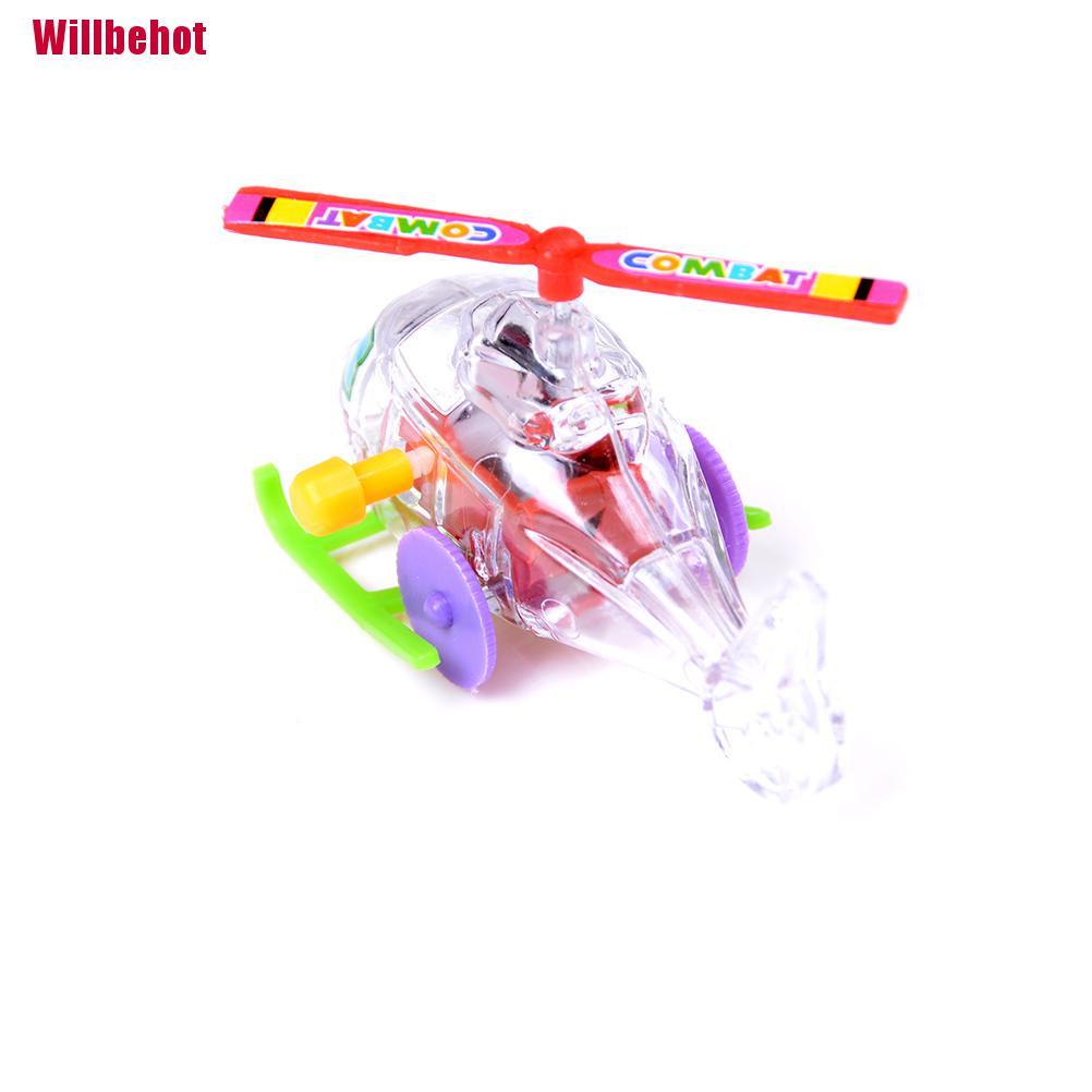 Bộ 2 máy bay mini lên dây cót bằng sợi đay trong suốt