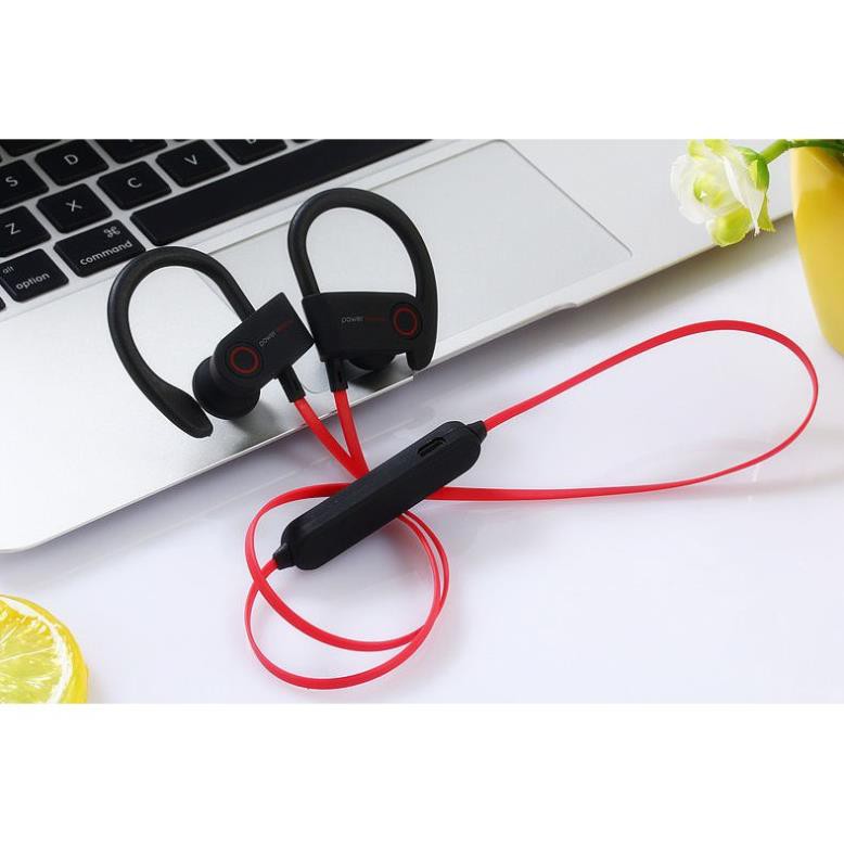 Tai nghe bluetooth thể thao pin cực lâu power wireless sport g5 móc tai (pin 6h)