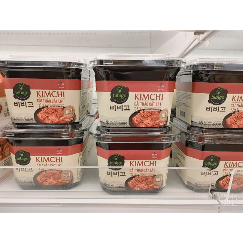 KIM CHI CẢI THẢO CẮT LÁT HỘP 500G