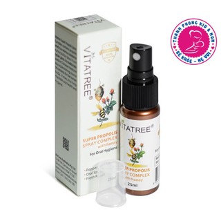 Xịt Keo Ong Vitatree 25ml - Úc