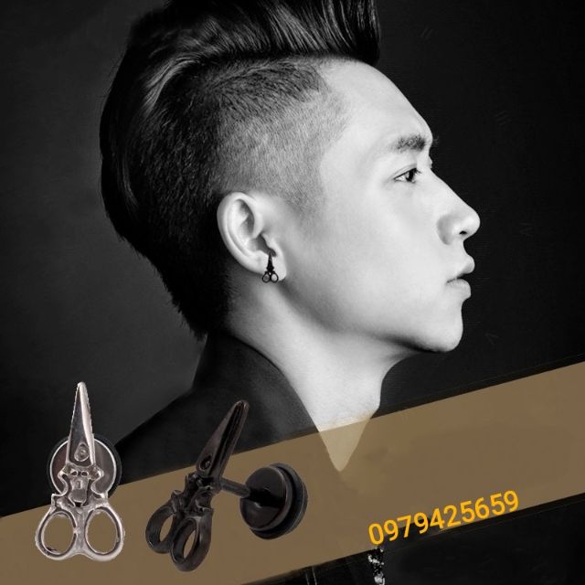 Khuyên cá tính hình kéo