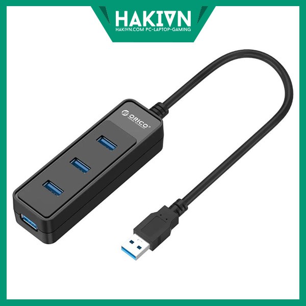 Bộ chia USB Hub 4 cổng USB 3.0 ORICO W5PH4-U3-V1 Black