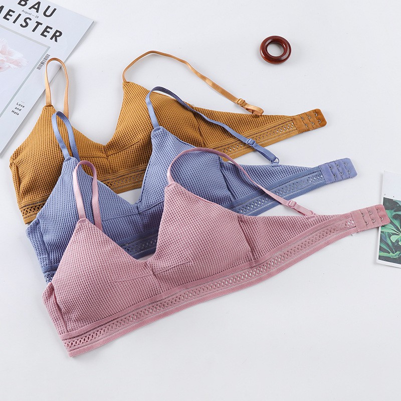 Áo Bralette cotton mềm không gọng mút mỏng cài sau có dây điều chỉnh_AL37 NuciFera | BigBuy360 - bigbuy360.vn