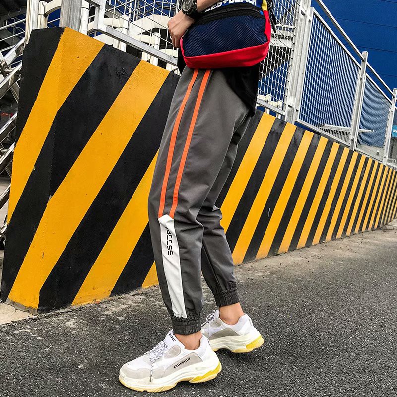 Men's fashion striped wide leg pants | BigBuy360 - bigbuy360.vn