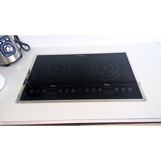 [BẢO HÀNH 2 NĂM TẠI NHÀ] Bộ Bếp Điện Từ Âm Đôi Rommelsbacher CT3410  kết hợp Khung Inox