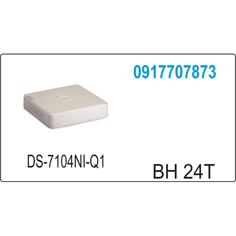 Đầu ghi hình camera IP 4 kênh DS-7104NI-Q1