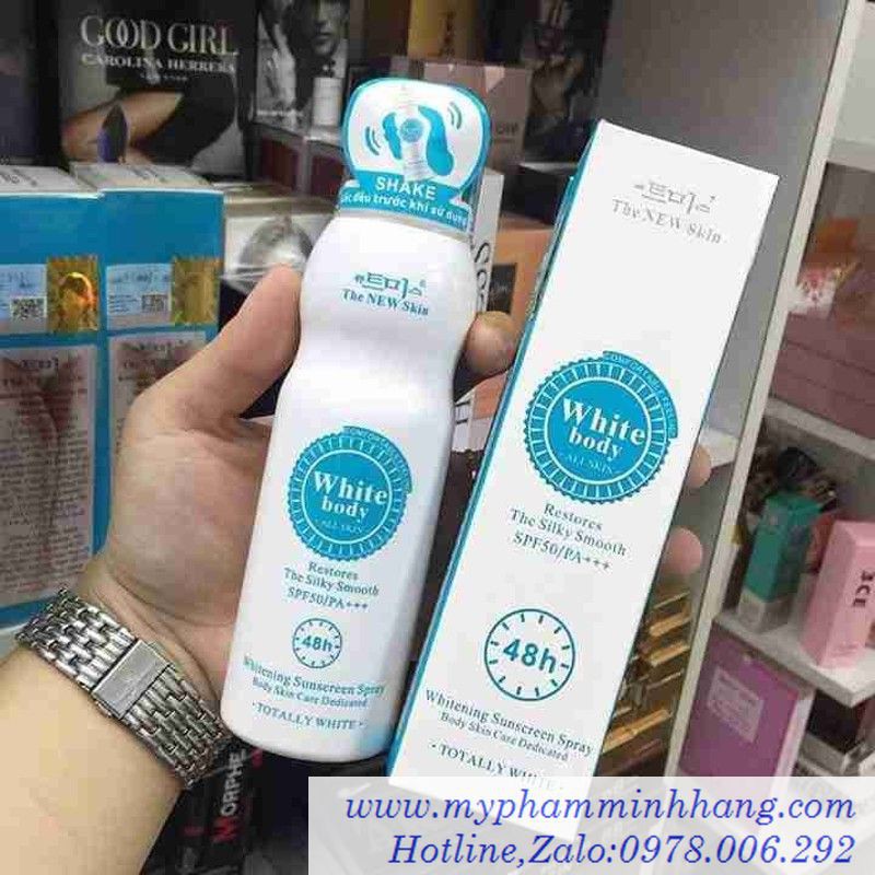 KEM CHỐNG NẮNG – KEM DƯỠNG DA WHITE BODY THE NEW SKIN 2IN1