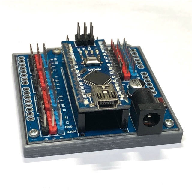 Đế nhựa cho đế ra chân  mở rộng cho arduino nano.