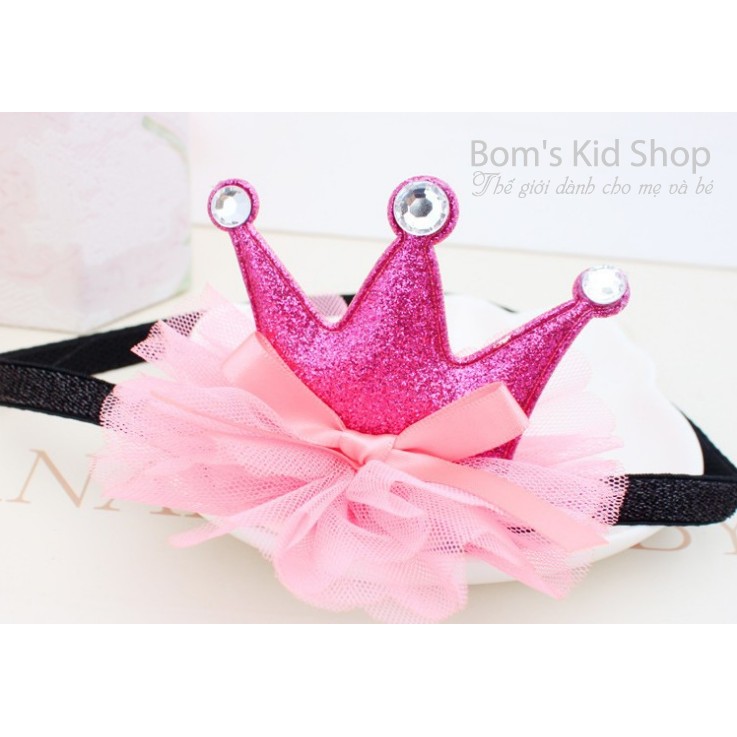 Băng đô vương miện nhũ