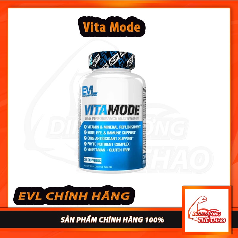 [GIÁ TỐT NHẤT] [Sale] TPBS Hỗ Trợ Tổng Hợp Protein EVL Vitamode ( 120 viên )