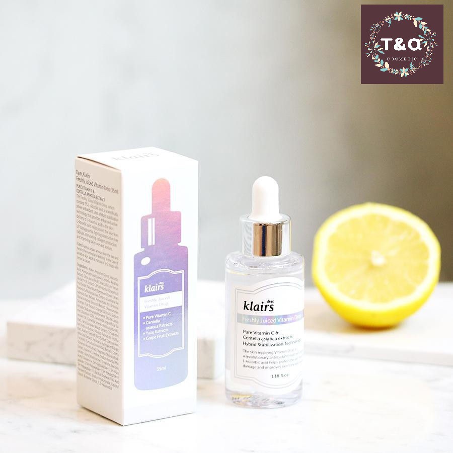 Serum Klairs Vitamin C - serum sáng da