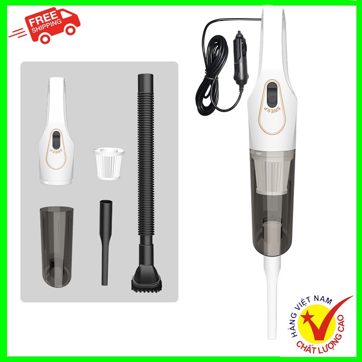 .  Máy hút bụi ô tô không dây, Máy hút bụi xe hơi, Máy hút bụi ô tô, Công suất cực lớn, hút sạch mọi ngóc ngá