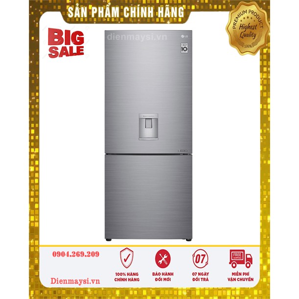 Tủ lạnh LG Inverter 305 Lít GR-D305PS (Miễn phí giao tại HCM-ngoài tỉnh liên hệ shop)