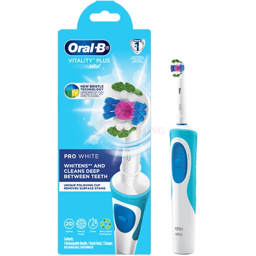 Bàn chải điện Oral-B Pro Vitality Plus Power Toothbrush - Hàng nhập khẩu