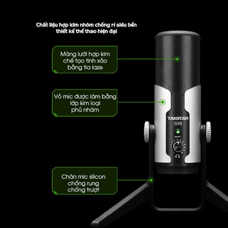 Micro thu âm cho streamer Takstar GX6