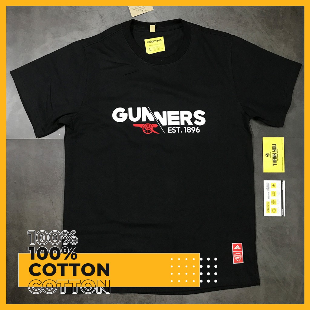 Áo thun Cotton 100% Nhật ✅CHÍNH HÃNG✅ Áo thun tay ngắn Arsenal mẫu 01 - 100% Cotton cao cấp unisex nam nữ