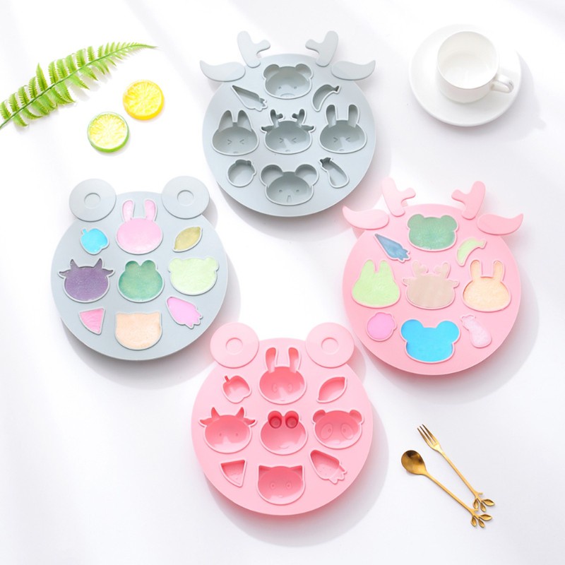 Khuôn Silicone Làm Bánh Waffle / Thạch Tiện Dụng