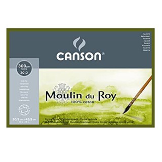 [Canson] Giấy vẽ màu nước Moulin du Roy