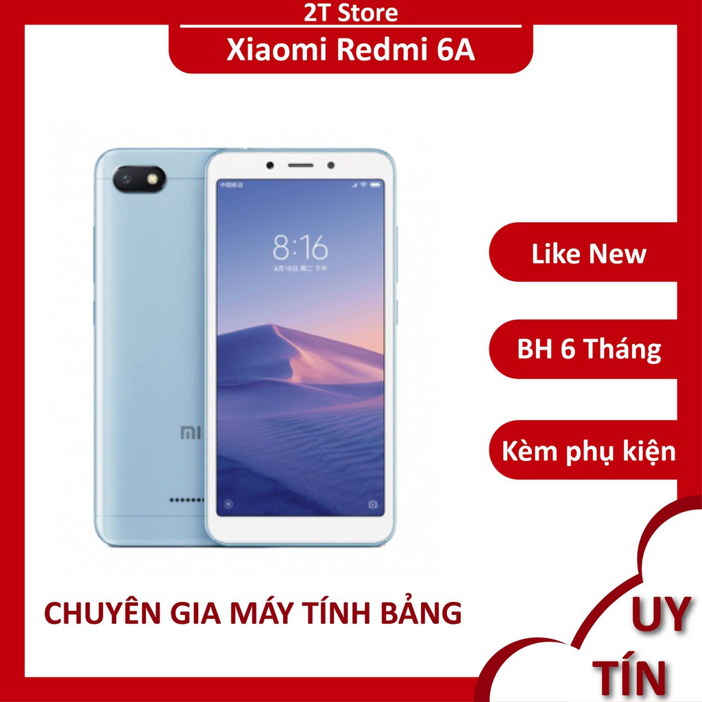 Điện thoại Xiaomi Redmi 6A 2 sim pin trâu, mượt